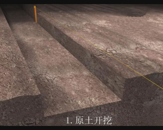 原土開(kāi)挖