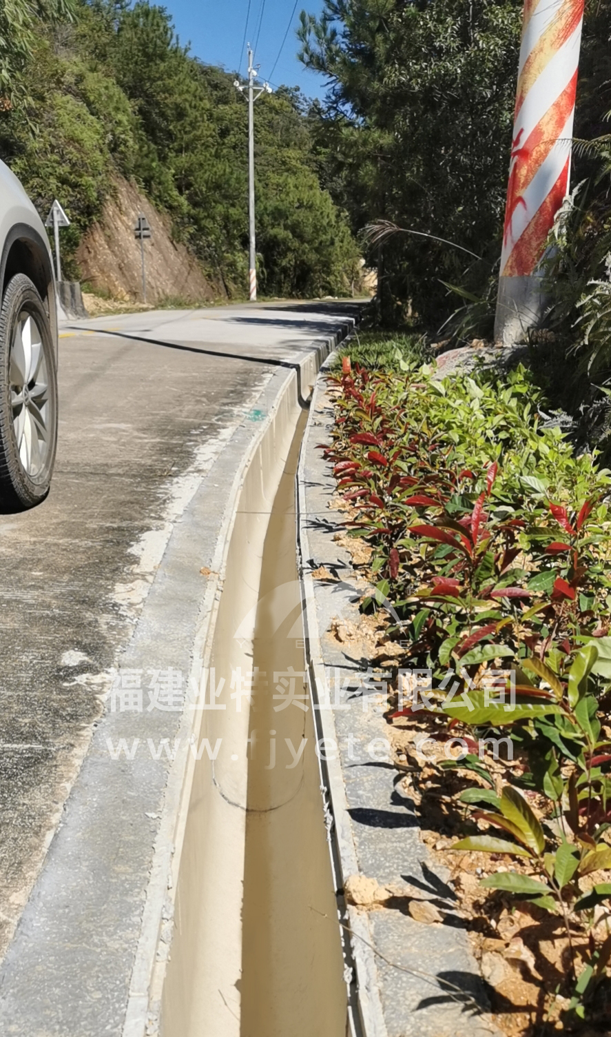 道路樹(shù)脂排水溝案例
